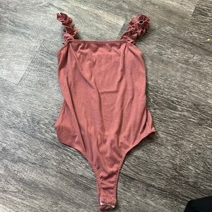 Body suit deep pink